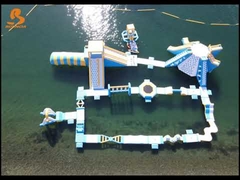 Πλωτό Πνευματικό Πάρκο Παιχνιδιών Πλωτό Πνευματικό Πάρκο 0,9mm PVC