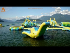 Φουσκωτή τσουλήθρα νερού Water Totter Slide από μουσαμά PVC 0.9mm για θαλάσσια σπορ