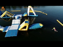 Πυροβόλο μαξιλάρι για άλματα στο νερό υλικό σανίδας από πλωτό PVC