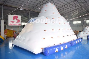 Inflatable Water Climber / Inflatable Iceberg With Big Stainless Steel Anchor Ring